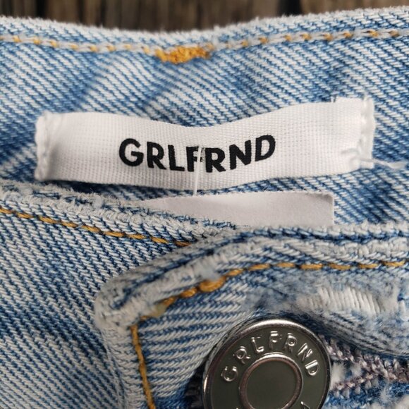 GRLFRND Jourdan High Waist Jean Shorts - 30 - Picture 5 of 15